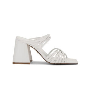 RAYE Dakota Heel Ivory White Heeled Sandals Heels Chunky